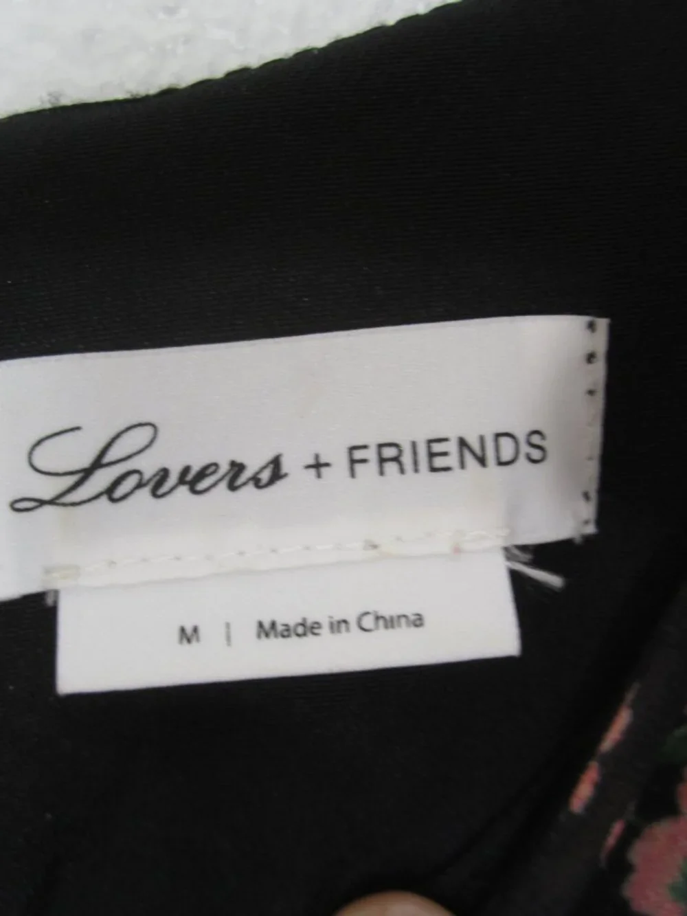 Lovers + Friends Size M Carter Floral Mini Dress Chiffon Wedding Guest